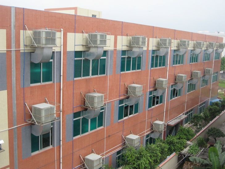 深圳電子廠環(huán)?？照{(diào)安裝案例